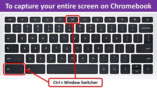 How to capture your entire screen on Chromebook