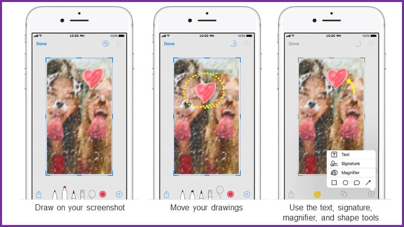 How to edit your screenshots with Instant Markup
